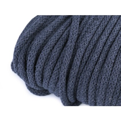 Šňůra / příze s duší Ø5 mm (Varianta 1 /001 bílá, Balení 10 m)