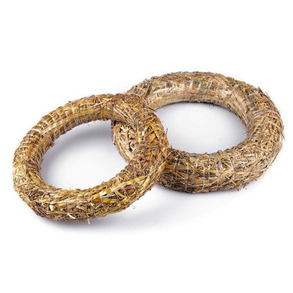 Slaměný věnec Ø30 cm