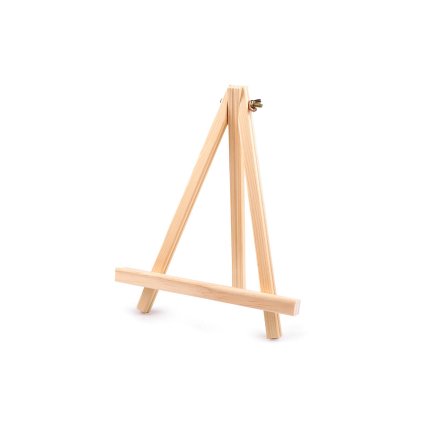 Dřevěný stojan malířský a dekorační (Varianta 1 (18x23 cm) přírodní, Balení 1 ks)