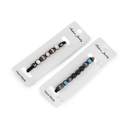 Náramek shamballa unisex (Varianta 1 krémová nejsvět., Balení 1 ks)