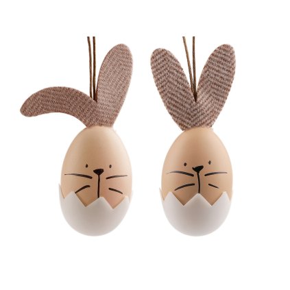 Velikonoční vajíčka k zavěšení (Varianta 1 zelená sv., Balení 2 ks)