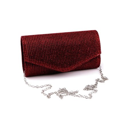 Kabelka - psaníčko s lurexem (Varianta 1 stříbrná stříbrná, Balení 1 ks)