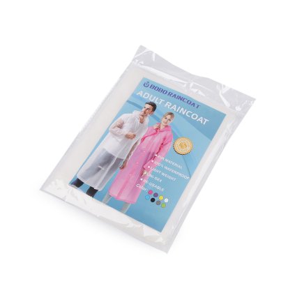 Pláštěnka pro dospělé pevná (Varianta 1 bílá, Balení 1 ks)