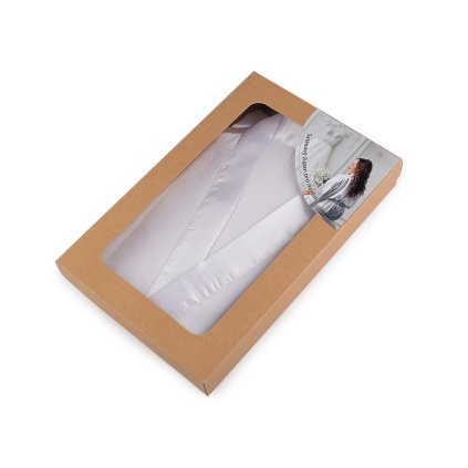 Saténový župan pro nevěsty