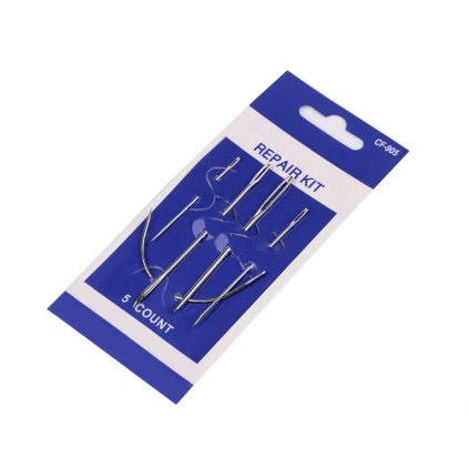 Hobby sada jehel na kůži, tupá, kulačka, ostrá