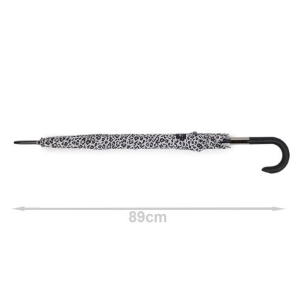 Velký dámský vystřelovací deštník (Varianta 1 bílá, Balení 1 ks)