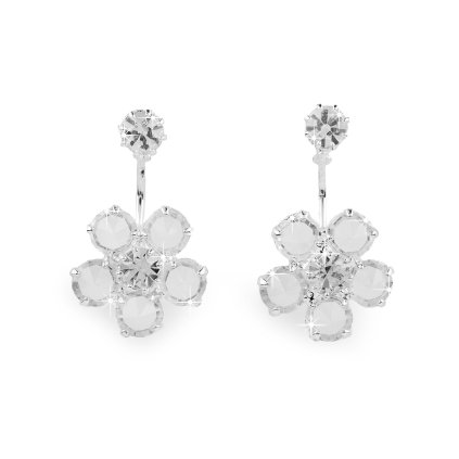 Náušnice jablonecká bižuterie květ