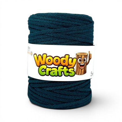 Woody 5 mm (100m) - Emerald