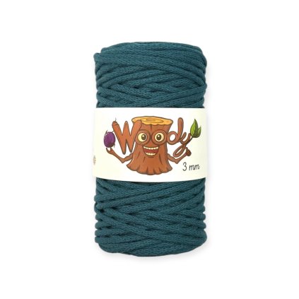 Woody 3 mm - Emerald (100 m)