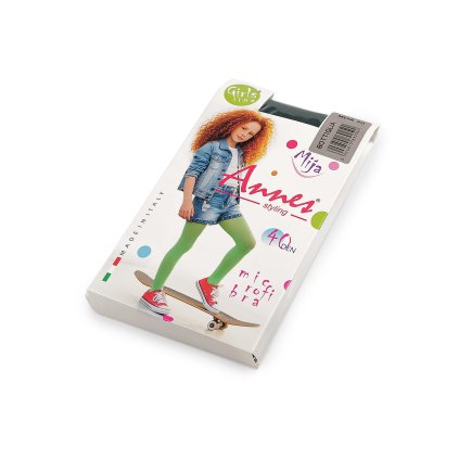 Dívčí punčocháče jednobarevné 40 den (Varianta 1 (vel. 98/104) bílá, Balení 1 ks)