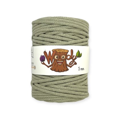 Woody 5 mm – Olivová (100m)