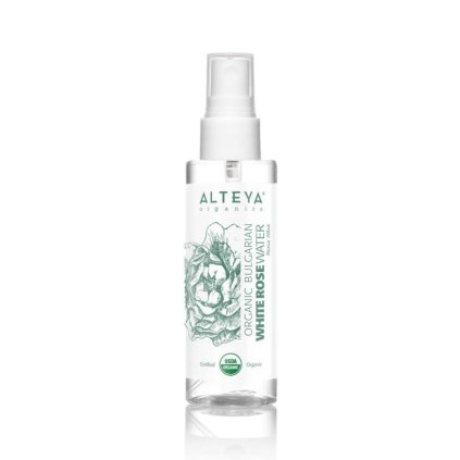 Růžová voda z bielej ruže Alteya Organics 100 ml