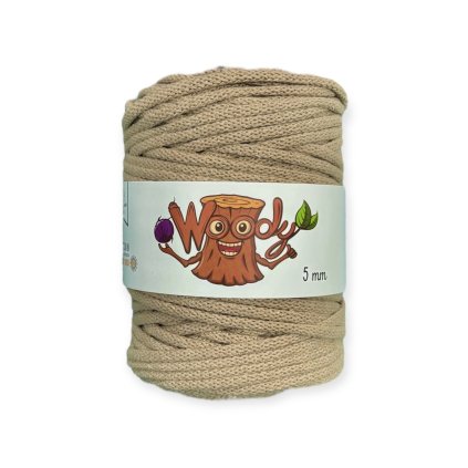 Woody 5 mm – Cappuccino (100m)