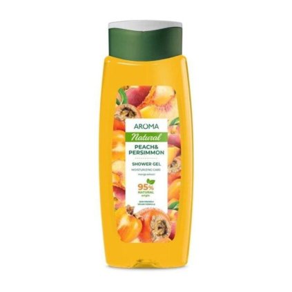 Sprchový gel Broskev a kaki Aroma 400 ml