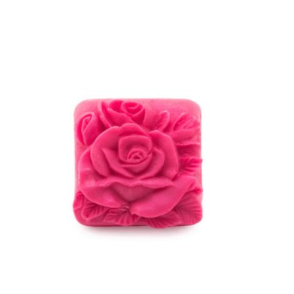 Glycerinové mýdlo Růžový květ kostka Biofresh 70 g