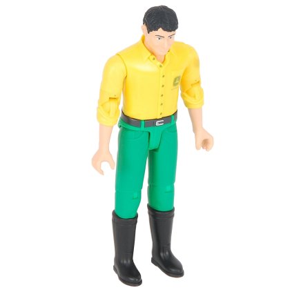 BWORLD Figurka John Deere žluté triko, zelené kalhoty