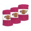 3x Woody 5 mm – Růžová (100m)