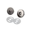Magnetické zapínání Ø18 mm černý nikl