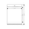 PP sáček s lepicí klopou a závěsem 13x14 cm