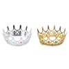 Královská koruna karnevalová královna (Varianta 4 stříbrná, Balení 1 ks)