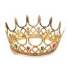 Královská koruna karnevalová královna (Varianta 4 stříbrná, Balení 1 ks)