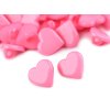 Knoflík srdce velikost 24" (Varianta 3 růžová, Balení 10 ks)