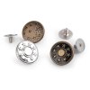 Kovový knoflík / riflový šroubovací velikost 26" (Varianta 2 staromosaz, Balení 5 ks)