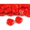 Brzdičky s dvěmi dírkami 15x15 mm malé (Varianta 1 (332) černá, Balení 10 ks)