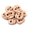 Brzdičky s dvěmi dírkami 20x20 mm (Varianta 1 černá, Balení 10 ks)