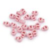 Brzdičky kulaté 15x19 mm (Varianta 1 Off White, Balení 10 ks)