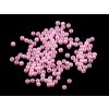 Plastové voskové korálky / perly Glance Ø3 mm (Varianta 33 bílá, Balení 10 g)