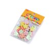 Plastové korálky hvězda, srdce, květ 20 g (Varianta 1 (13x13 mm) mix srdce, Balení 1 sáček)