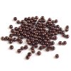 Skleněné voskové perly Ø4 mm (Varianta 02B krémová nejsvět., Balení 50 g)