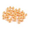 Plastové voskové korálky / perly Glance Ø6 mm (Varianta F41 lososová, Balení 20 g)