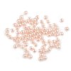 Plastové voskové korálky / perly Glance Ø5 mm (Varianta F41 broskvová světlá, Balení 10 g)
