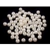 Plastové voskové korálky / perly Glance Ø5 mm (Varianta F41 broskvová světlá, Balení 10 g)