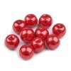 Skleněné voskové perly Ø8 mm (Varianta 18B stříbrná světlá, Balení 50 g)