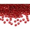 Rokajl Preciosa 8/0 - 3 mm s průtahem (Varianta 57060 zelená pastelová, Balení 20 g)