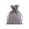 Dárkový pytlík 13x18 cm imitace juty (Varianta 3 šedá, Balení 1 ks)