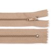 Spirálový zip No 3 délka 40 cm pinlock (Varianta 308 hnědá přírodní, Balení 1 ks)