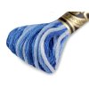 Vyšívací příze DMC Mouliné Spécial Cotton (Varianta 67 Ballad Blue melír, Balení 1 ks)