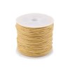 Šňůra bavlněná Ø0,8 mm voskovaná (Varianta 2 režná světlá, Balení 1 ks)