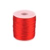 Saténová šňůra Ø1 mm (Varianta 26 červená, Balení 1 ks)