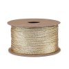 Lurexová šňůrka plochá / provázek šíře 1,2 mm vánoční (Varianta 1 stříbrná, Balení 1 ks)