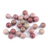 Rodonit, minerální korálky Ø8 mm