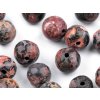 Jaspis leopardí, minerální korálky Ø6 mm