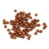 Dřevěné korálky Ø5-6 mm (Varianta 1 přírodní sv., Balení 10 g)