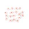 Plastové korálky květ matný Ø13 mm (Varianta 2 růžová nejsv., Balení 10 g)
