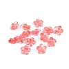 Plastové knoflíky / korálky květ Ø12 mm (Varianta 1 růžová sv., Balení 5 g)