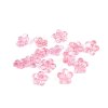 Plastové knoflíky / korálky květ Ø12 mm (Varianta 1 růžová sv., Balení 5 g)